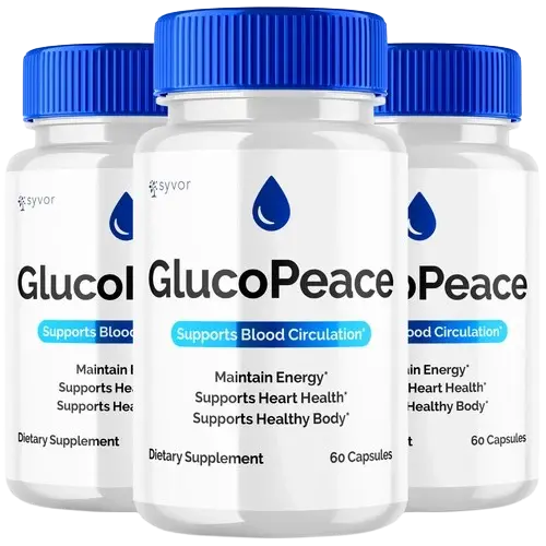 GlucoPeace Supplement Bottle